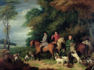 Return from Shooting by Francis Wheatley